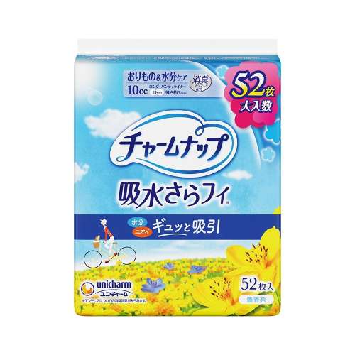 ユニ・チャーム　チャームナップ吸水ＬＰライナー　無香５２枚