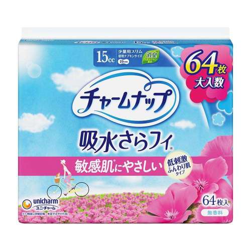 ユニ・チャーム　チャ‐ムナップふんわり肌　少量用６４枚