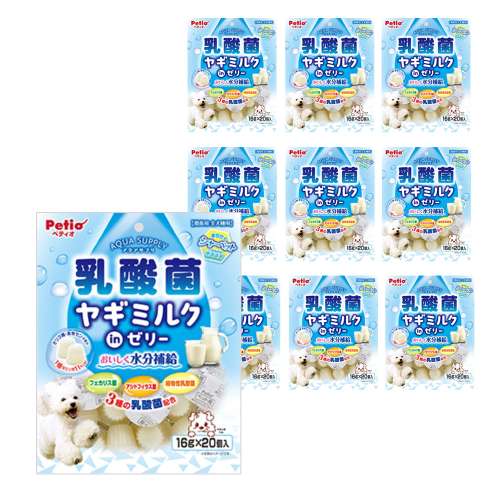 ペティオ ヤギミルクinゼリー 16g×20個 ×10個セット
