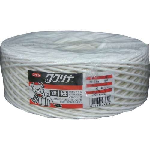 ユタカメイク 荷造り紐 紙ヒモ ＃25×90m 350g M146