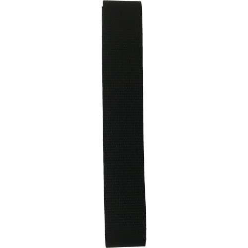 ユタカメイク ベルト 平ベルトアクリルカラー 巾30mm×3m ブラック AB-112