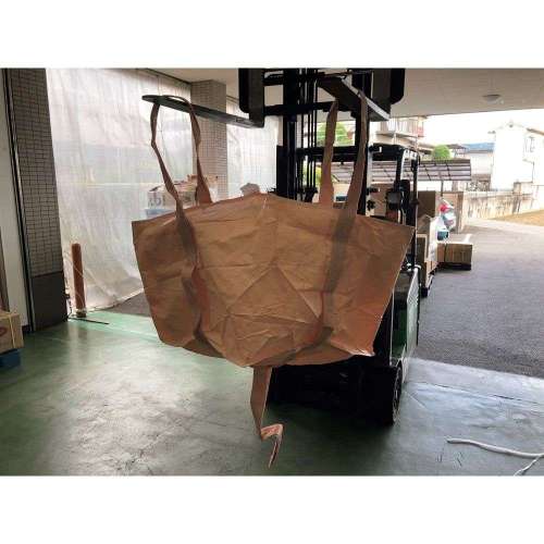 ユタカメイク フレコンバッグ 排出口無 865mm×865mm×高さ700mm 500kg W-620