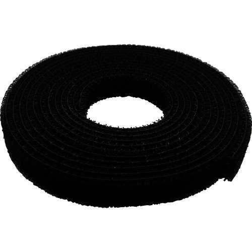 ユタカメイク マジックテープ マジックバンド両面ミニ 10mm×2m 黒 G-247