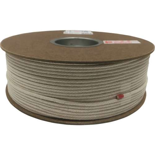 ユタカメイク ロープ 綿金剛打ロープドラム巻 4mm×1m