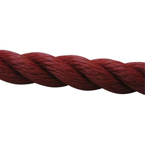 ユタカメイク ロープ PEロープ巻物 9φ×200m レッド PE-51