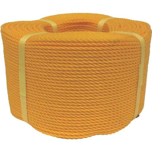 ユタカメイク ロープ PEロープ巻物 3φ×200m イエロー PE-70