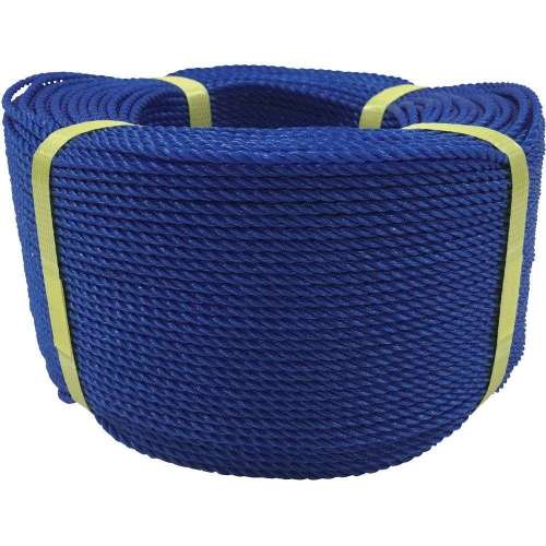 ユタカメイク ロープ PEロープ巻物 3φ×200m ブルー PE-72