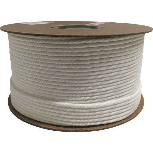 ユタカメイク ロープ ポリエステル金剛打ドラム巻 5mm×1m