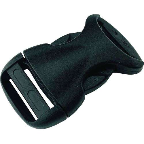 ユタカメイク 平ベルト金具 サイドリリースバックル 流線型 25mm幅用 （1個入り） JNA-125