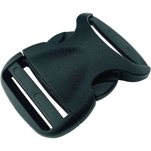 ユタカメイク 平ベルト金具 サイドリリースバックル 流線型 38mm幅用 （1個入り） JNA-138