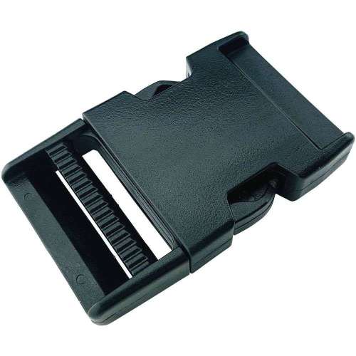 ユタカメイク 平ベルト金具 サイドリリースバックル 角型 38mm幅用 （1個入り） JNA-238