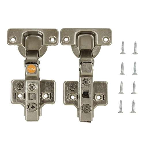 和気産業　Ｄスライド丁番２Ｐ　３５半カブセＮＳ３５５１Ｃ＋Ｄ