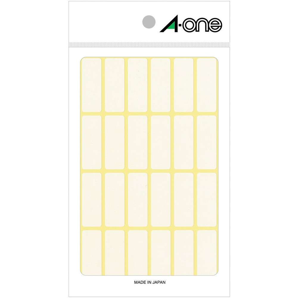 3M エーワン （TM） フリーラベル白無地12×33 24面×15シート360片入 06003