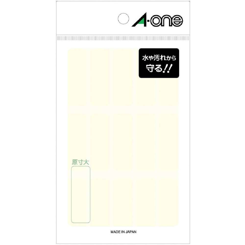 3M エーワン （TM）  透明保護ラベル 14×42mm （8枚入） 08380