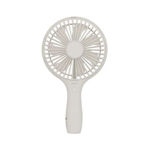 プリズメイト　うちわハンディファン　スタンド付　LCAF035-LW　リリーホワイト
