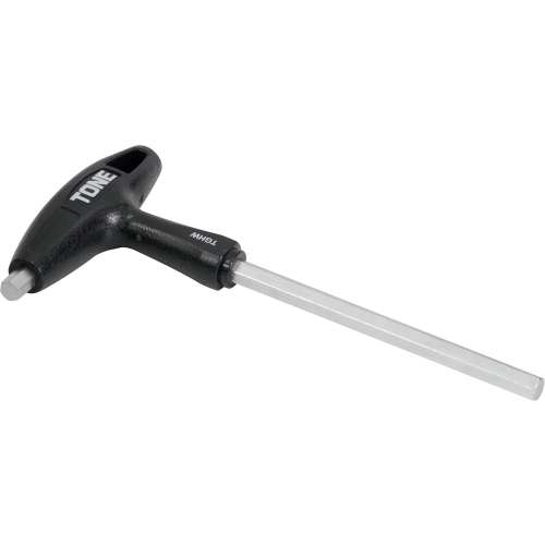 TONE 六角棒レンチ（T形） グリップヘキサゴンレンチ 対辺寸法10mm 全長210mm TGHW-10