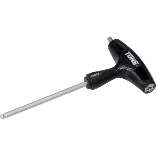TONE ボールポイント六角棒レンチ（T形） グリップボールポイントヘキサゴンレンチ 対辺寸法4mm TGBHW-04