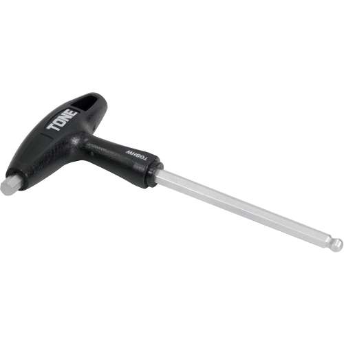 TONE ボールポイント六角棒レンチ（T形） グリップボールポイントヘキサゴンレンチ 対辺寸法5mm TGBHW-05
