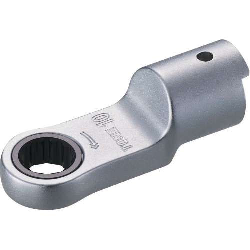 TONE トルクレンチ用交換ヘッド 差替式トルクレンチ用ラチェットめがねヘッド 全長58.5mm 10DRM-13