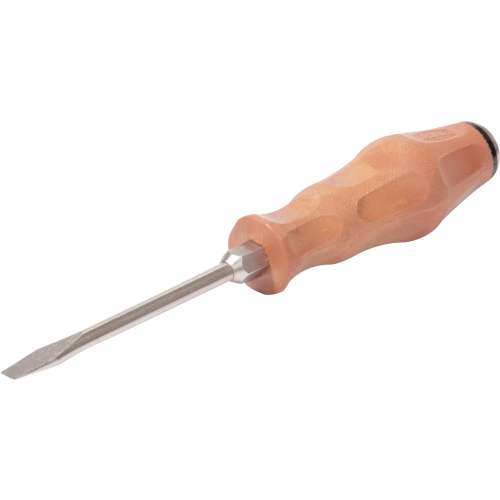 TONE 木柄ドライバー スベランドライバー（貫通） 軸長100mm 全長198mm PWMD-100