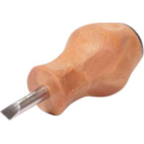 TONE 木柄ドライバー スベランスタビードライバー 軸長25mm 全長82mm PWSD-M2