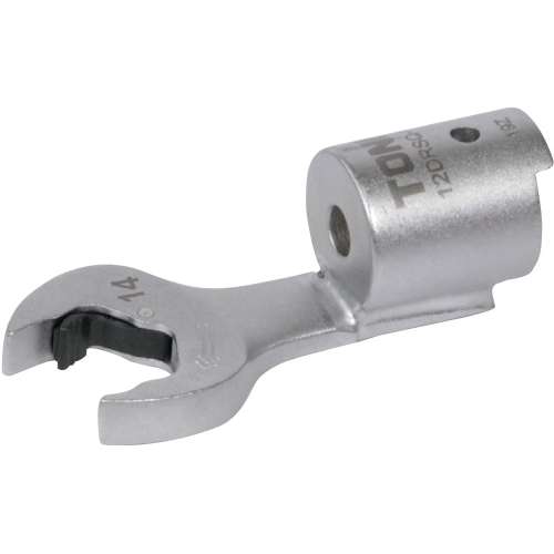 TONE 差替式トルクレンチ用クイックスパナヘッド 全長62.8mm 厚さ4.8mm 12DRSQ-10