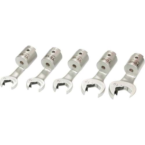 TONE 差替式トルクレンチ用交換クイックスパナヘッドセット T15Dシリーズ 5点セット 15DRSQ50