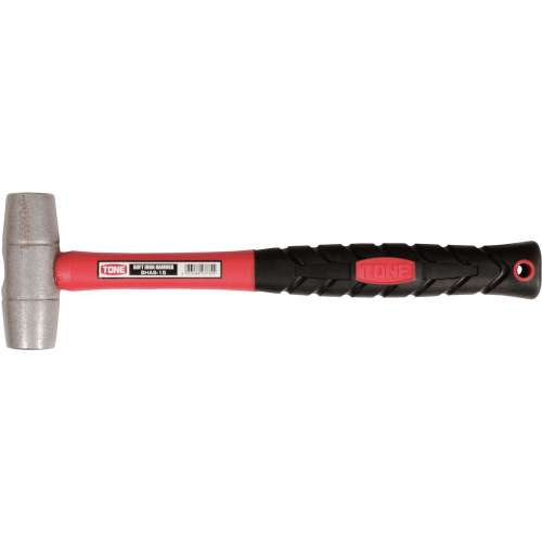 TONE アルミハンマー 軟鉄ハンマー 全長330mm BHAS-15
