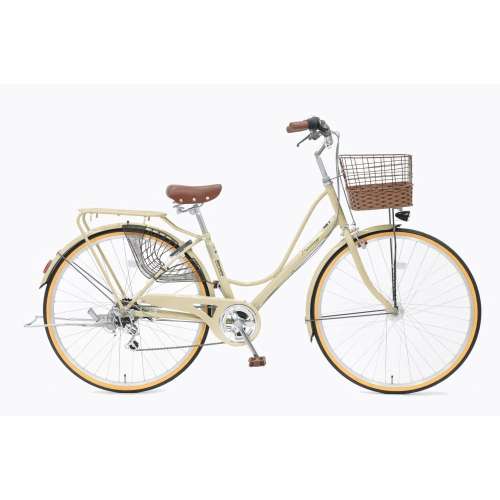 26インチ ポーリア 軽快車 アイボリー