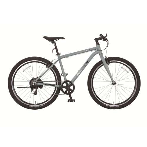 27.5インチ バルボアセイス クロスバイク 外装7段変速 スチールグレー