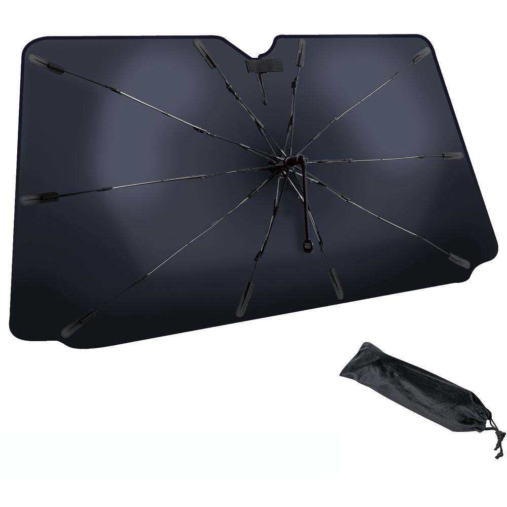 大垣産業　ＢｏｎＦｏｒｍ　サンシェード　イージーシェード２　傘型Ｍ　１３５０×７５０ｍｍ　シルバー　イージーシェード２　傘型Ｍ