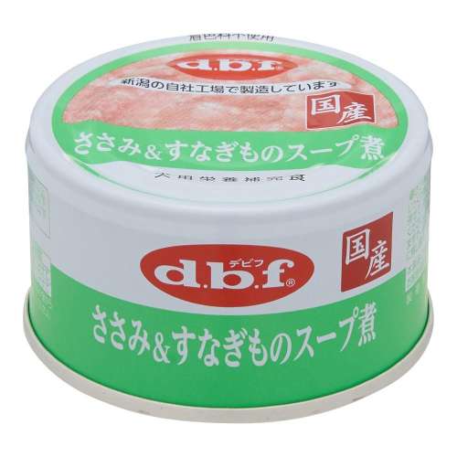 デビフペット ささみ&すなぎものスープ煮 85g