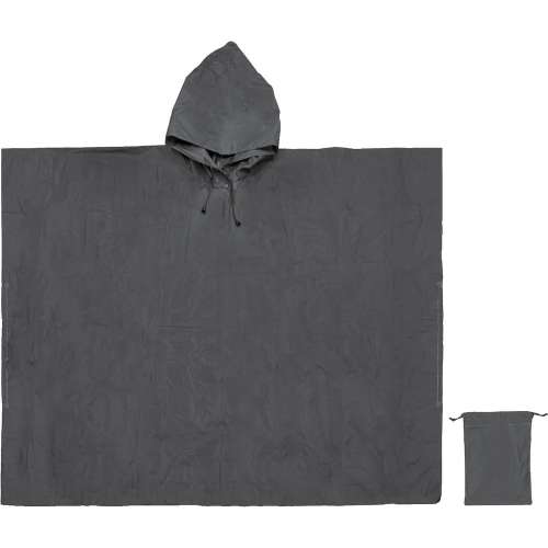 サンリビア 非常用ポンチョ ブラック CL-96