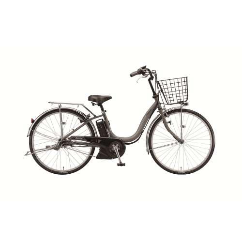 ２４インチ　アシスタU STD　電動アシスト自転車　内装3段　バッテリーランプ　ダークアッシュ