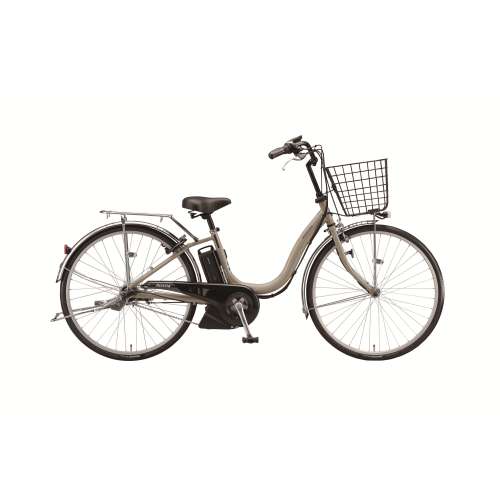 ２４インチ　アシスタU STD　電動アシスト自転車　内装3段　バッテリーランプ　クラシックベージュ