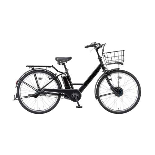 ２６インチ　ステップクルーズ e 　電動アシスト自転車　内装3段　バッテリーランプ　クロツヤケシ