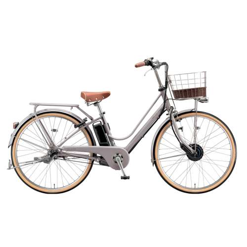 ２６インチ　カジュナ e　電動アシスト自転車　内装3段　バッテリーランプ　モルベージュ