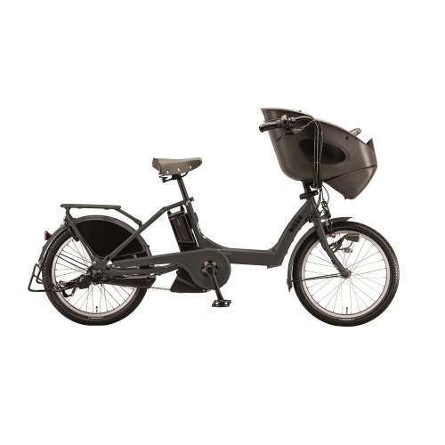 20インチ ビッケポーラー 電動アシスト自転車 内装3段 バッテリーランプ ダークグレー