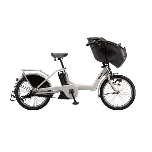 20インチ ビッケポーラー 電動アシスト自転車 内装3段 バッテリーランプ コットングレー