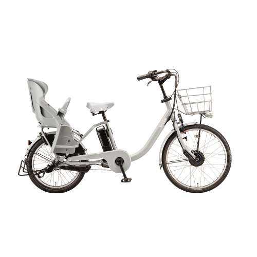 ２４/２０インチ　ビッケ モブ dd　電動アシスト自転車　内装3段　バッテリーランプ　ブルーグレー