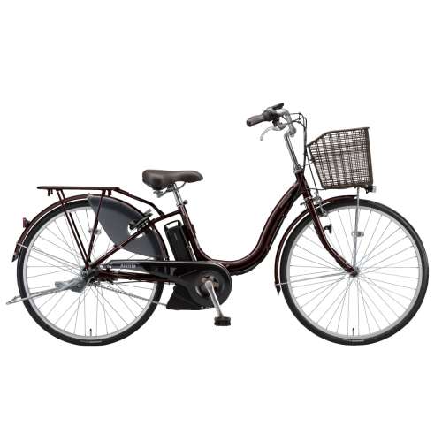 ２６インチ　アシスタU LT　電動アシスト自転車　内装3段　バッテリーランプ　カラメルブラウン