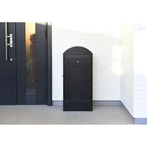 山善　ポスト一体型宅配ボックス　ＴＢ‐Ｒ（ＢＫ）