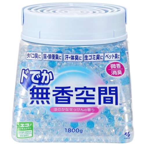 小林製薬 ドでか無香空間 ほのかなせっけん本体1800g