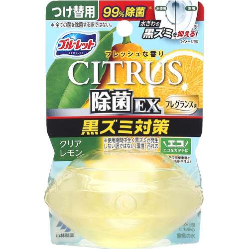 小林製薬 液体ブルーレット除菌 シトラスクリアレモン替67ml