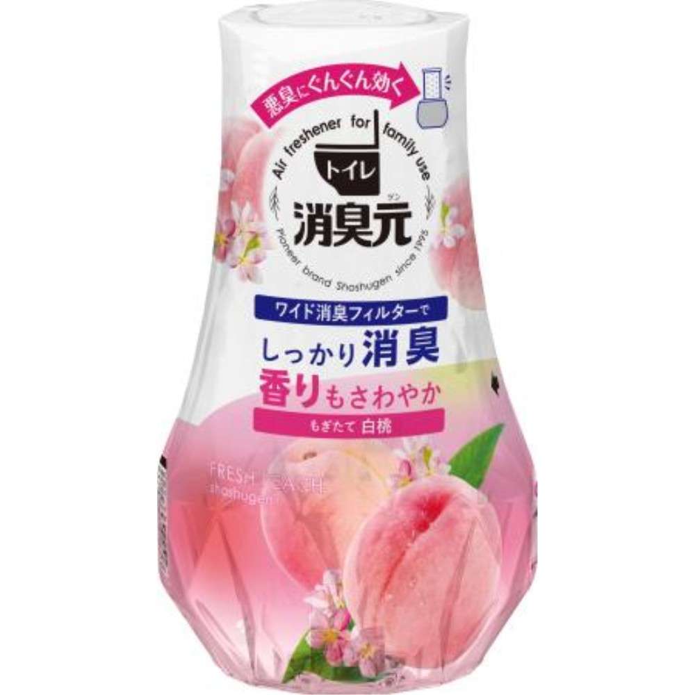 小林製薬　トイレの消臭元　もぎたて白桃　４００ｍｌ
