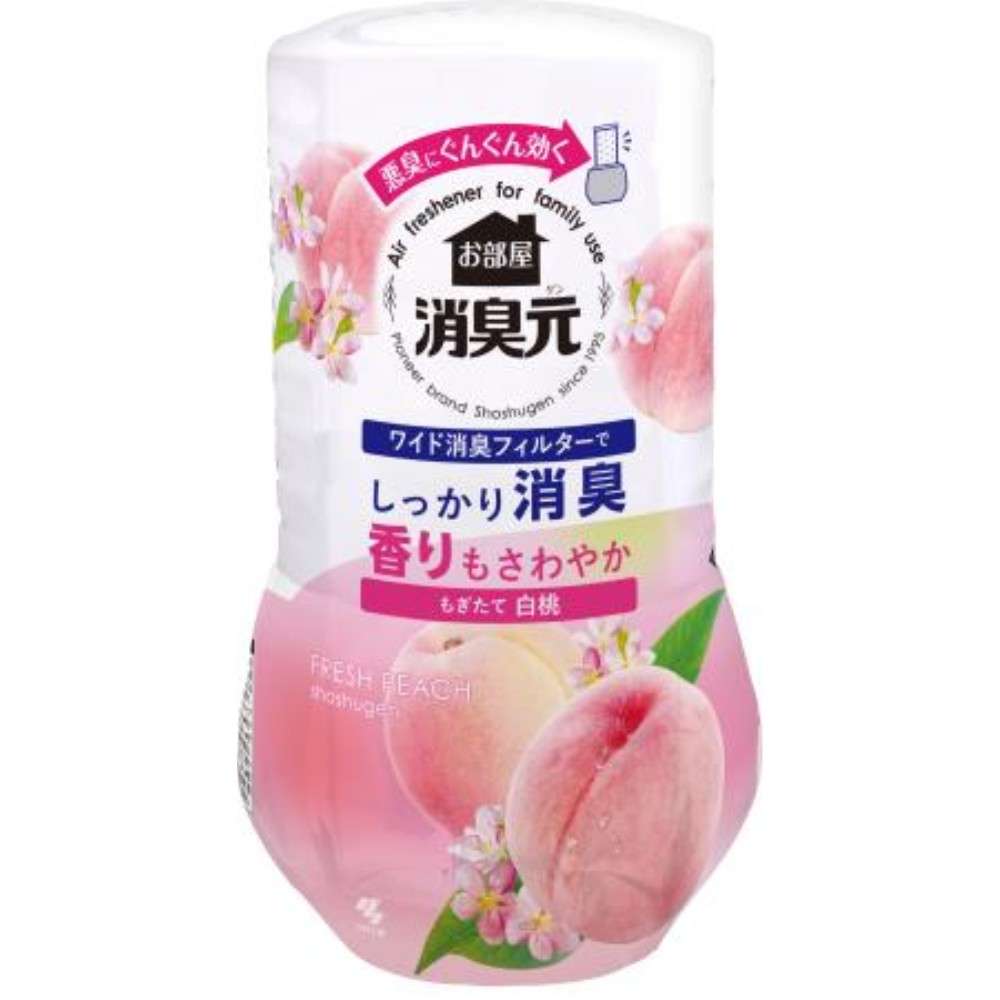 小林製薬　お部屋の消臭元　もぎたて白桃　４００ｍｌ
