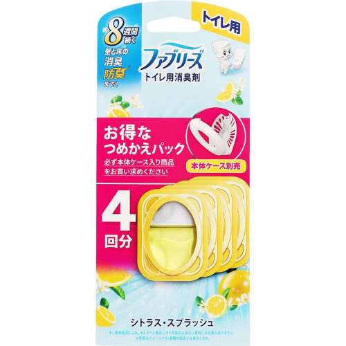 プロクター・アンド・ギャンブル・ジャパン ファブリーズトイレ用 シトラス替4P
