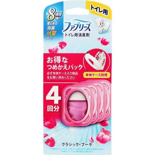 プロクター・アンド・ギャンブル・ジャパン ファブリーズトイレ用 ブーケ替4P