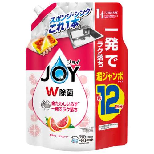 プロクター・アンド・ギャンブル・ジャパン 除菌ジョイコンパクト グレープ超ジャンボ1550ml