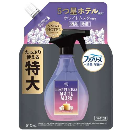 プロクター・アンド・ギャンブル・ジャパン レノアハピネスミスト ホワイトムスク替特大610ml